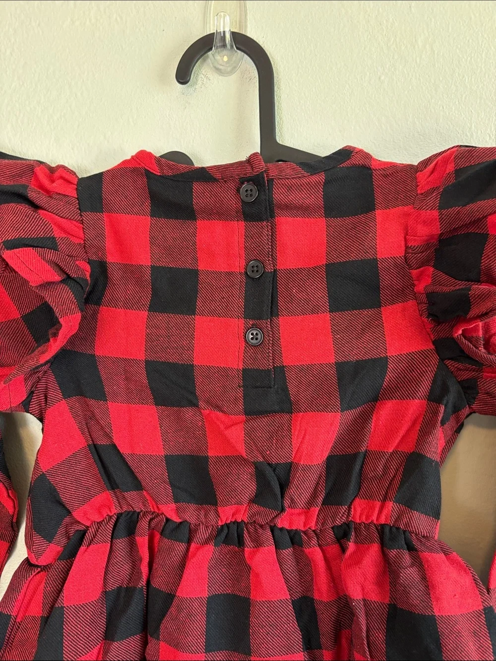 Bundle 2/$30! NEW Disney Plaid Flannel Minnie Mouse Dress 4T
